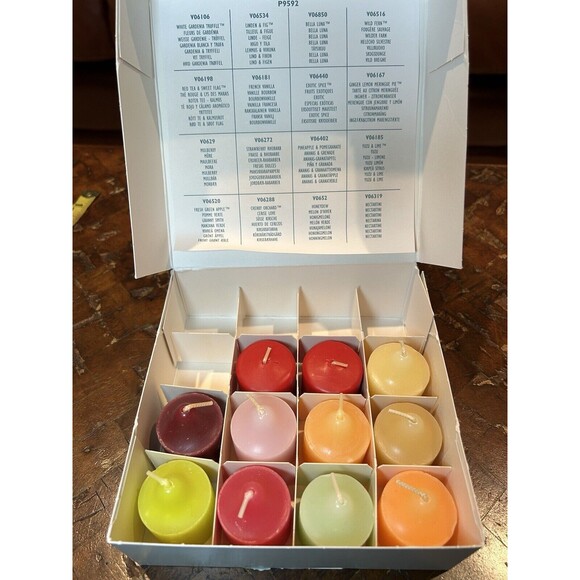 PartyLite Other - PARTYLITE P9592 Votive Variety Sampler Assortment Candle Box